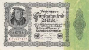 50000 Mark 1922 Ro.79a A